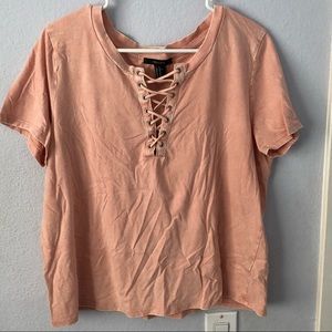 Forever 21 Tie Up Shirt